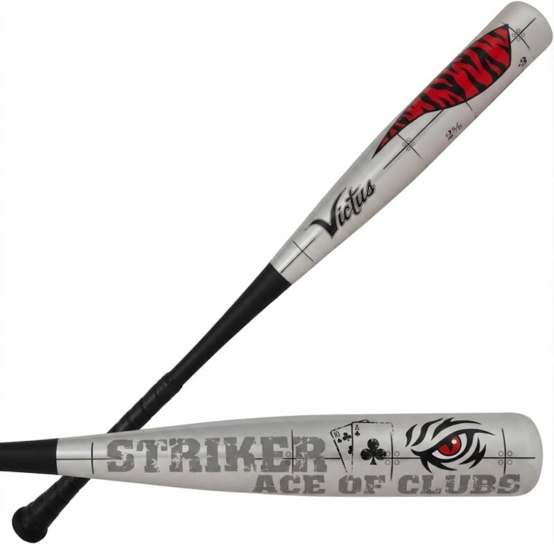Victus Vibe Warhawk 2026 BBCOR Baseball Bat displayed showing its competitive construction and 2 5/8 inch barrel in drop 3 BBCOR certified design on a neutral background.