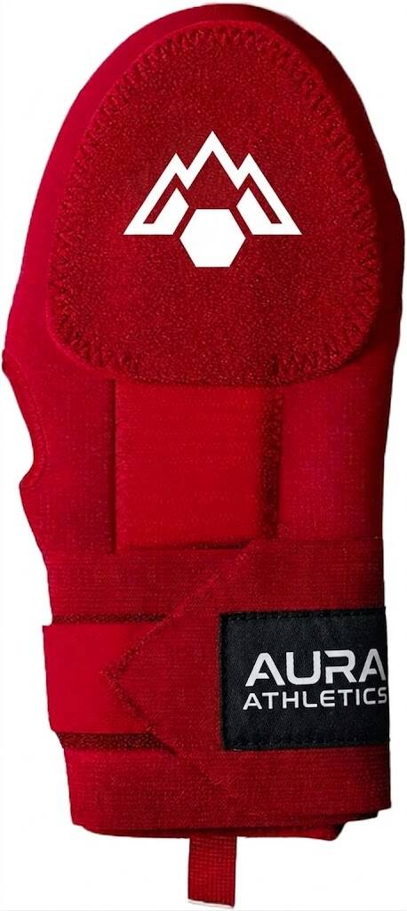 3N2 Protective Sliding Mitt displaying its hard shell protective plate construction and secure wrist strap design on a neutral background.
