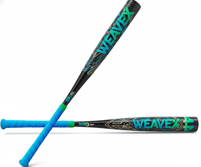 44 PRO Worx Limited Edition Power BBCOR single-piece alloy bat with boutique power-focused construction for high school and travel ball power hitters who want limited edition barrel engineering.