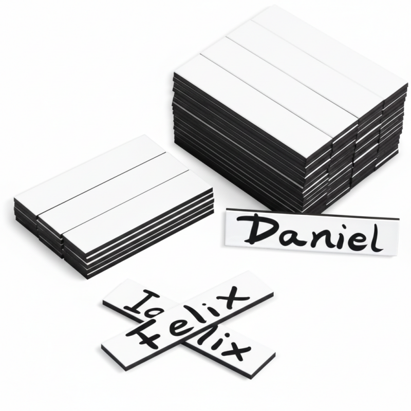 Baseball lineup board magnets set for coaching lineup boards