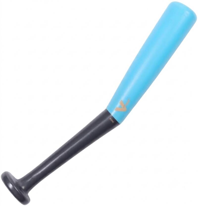 Applied Vision Sports V-Swing Mini - The Ultimate Baseball & Softball Swing Trainer, a hard maple wood bat with an angled barrel and thick handle designed to reinforce proper power-position contact.