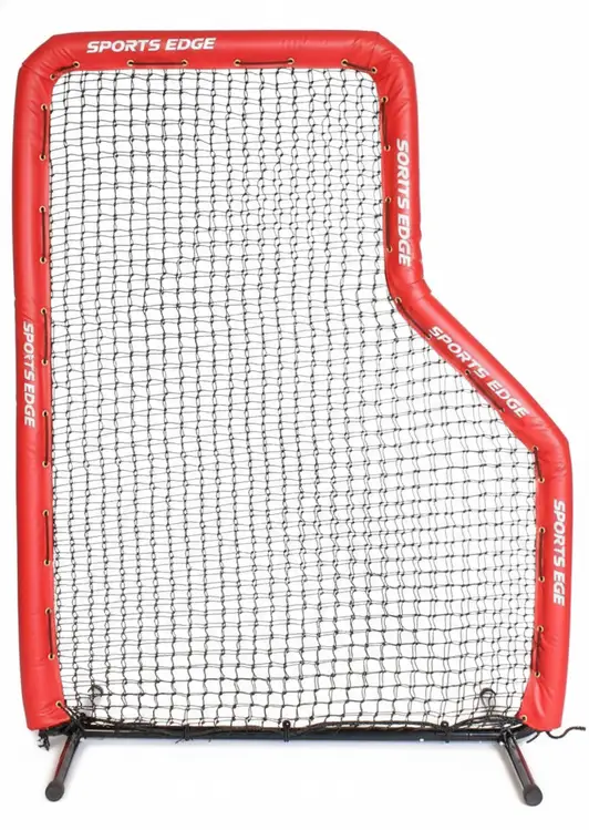 Armor Jr Pitching Screen 7x5 L Screen displayed showing its L-base design and youth-appropriate panel dimensions.