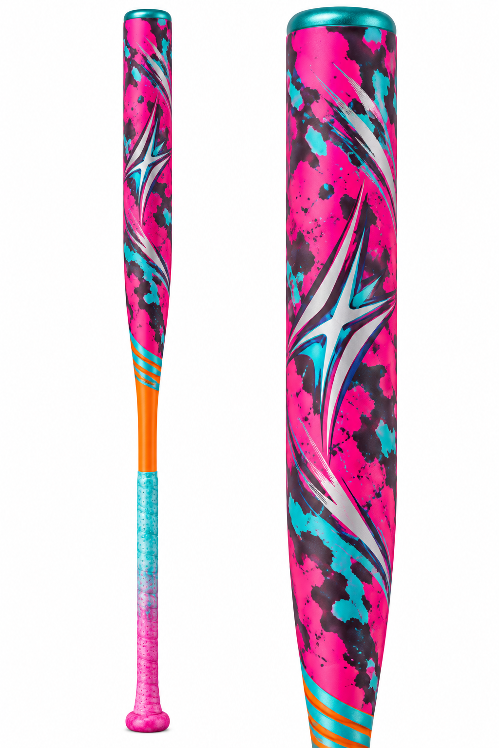 Axe Dabacle dual-stamp USSSA USA slow-pitch softball bat with two-piece composite construction, ergonomic Axe handle, and consistent power performance