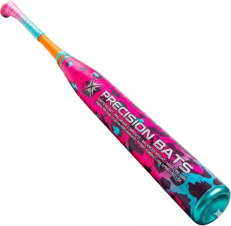 Axe Dabacle Dual Stamp Slowpitch Softball Bat displayed showing its two-piece composite construction, dual certification stamp, and standard Axe handle design.