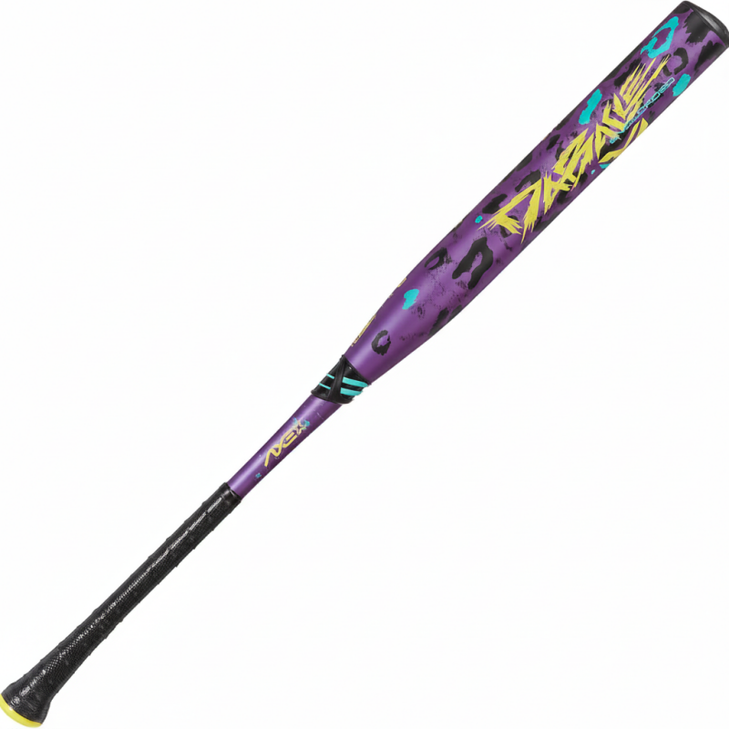 Axe Dabacle Dual Stamp Balanced Slowpitch Softball Bat displayed showing its two-piece composite construction, flared Axe handle design, and dual certification stamp.