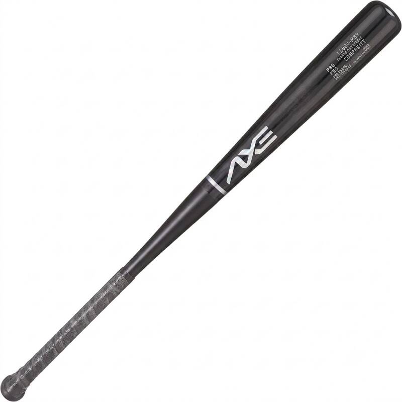 Axe Pro Maple Composite Wood Baseball Bat in Obsidian Black with the signature Axe handle and pro maple composite construction.