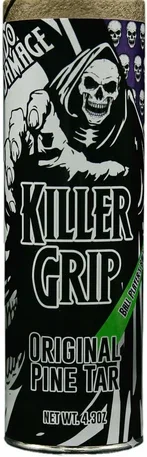 Ball Player's Balm Baseball/Softball Pine Tar Stick made from all-natural real pine tar in an easy tear-tube, created by former college and pro players for clean classic grip in baseball and softball.