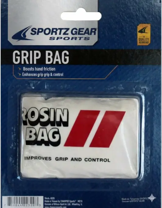 Champro Rosin Bag in standard round format from a trusted baseball and softball brand for competitive players and programs who want consistent dual-use rosin across the full roster.