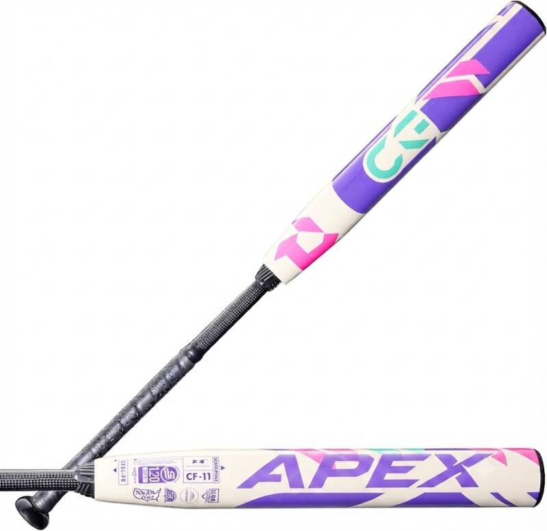DeMarini 2026 CF® Fastpitch Softball Bats - (-11, -10, -9), with a Paraflex Plus barrel and Type-V connection.