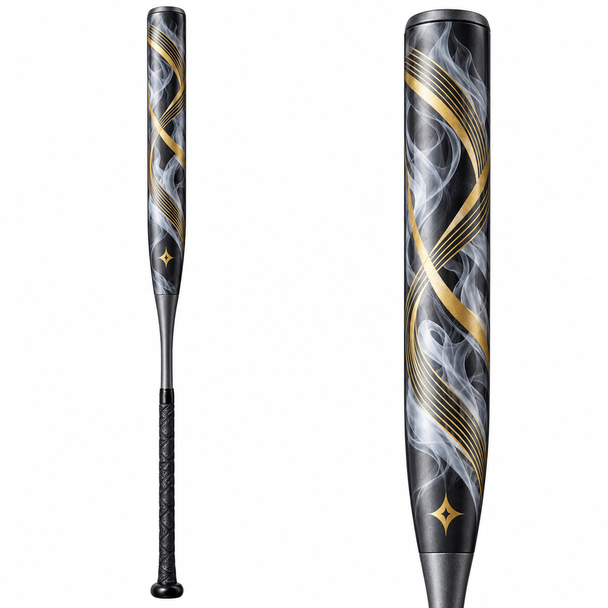 DeMarini 2026 Juggy Extended slow-pitch softball bat with extended composite barrel and optimized sweet spot for maximum pop