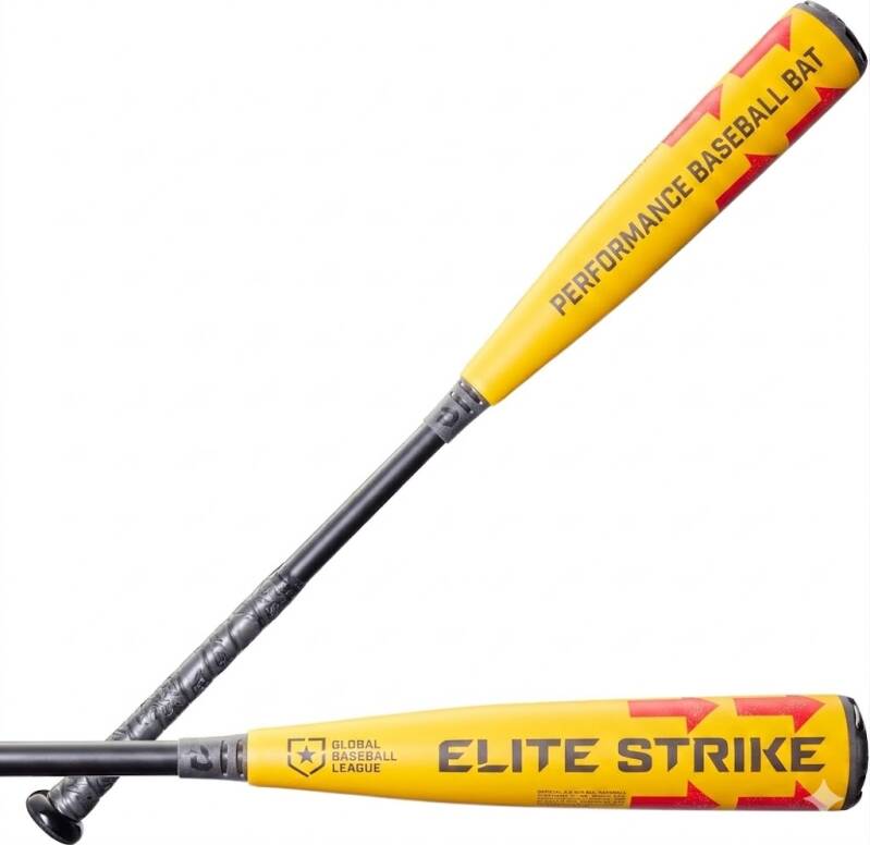 DeMarini 2026 The Goods USA Baseball Bat displayed showing its end-loaded hybrid construction and X14 alloy barrel profile for youth power hitters.