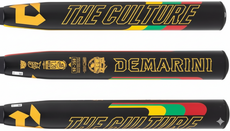DeMarini 2026 The Culture USSSA slow-pitch softball bat with 13-inch end-loaded composite barrel and elite power performance