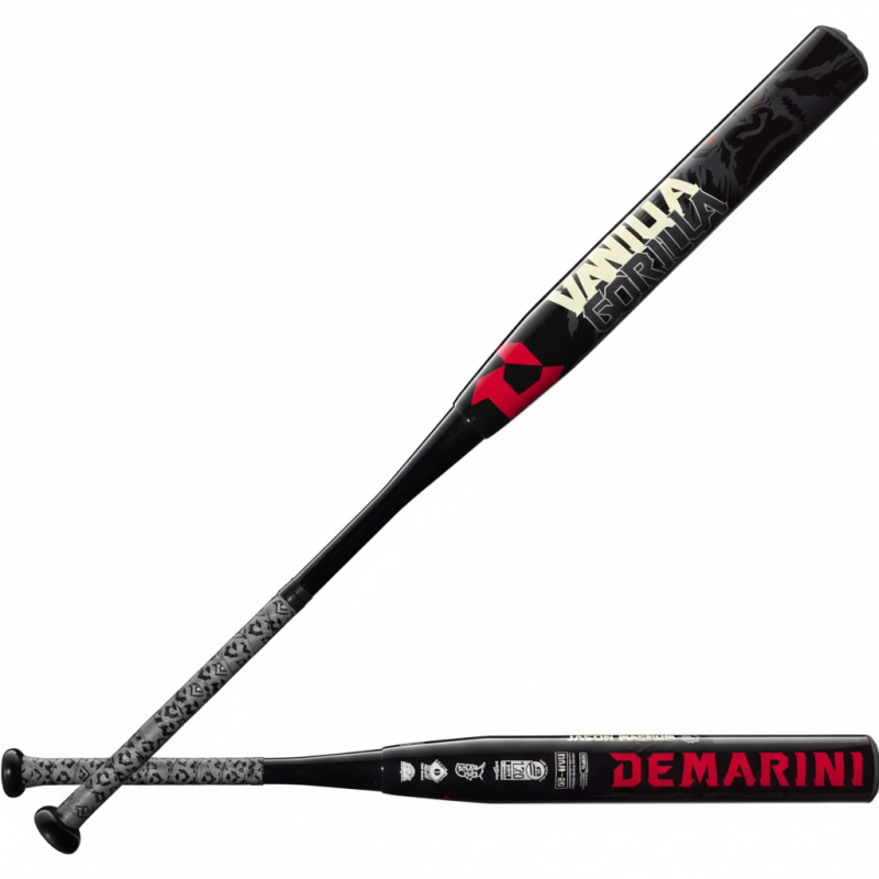 DeMarini 2026 Jason Magnum Signature Nautalai Vanilla Gorilla slow-pitch softball bat with composite construction and power-focused barrel design