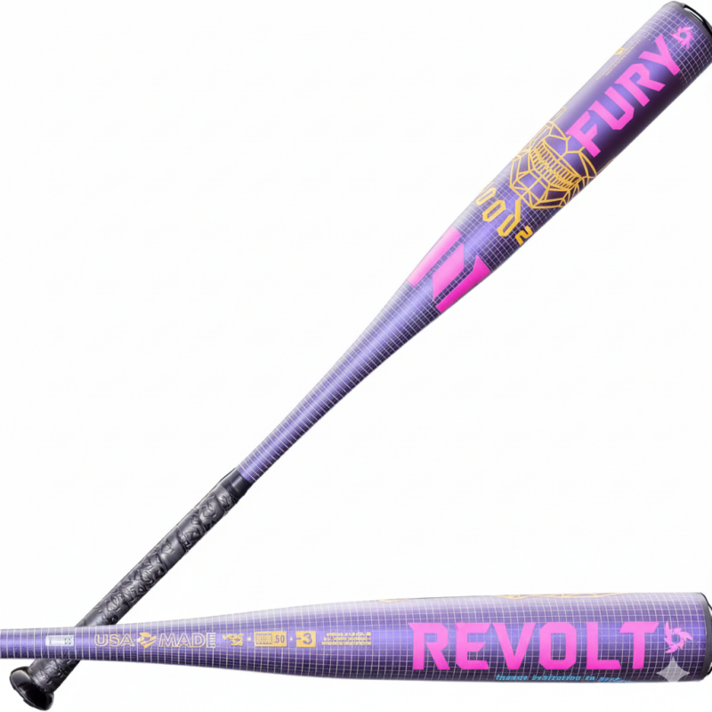DeMarini 2026 Voodoo One BBCOR Baseball Bat displayed showing its one-piece alloy construction and balanced swing weight design.
