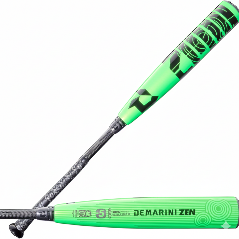 DeMarini 2026 Zen USSSA baseball bat with 2 3/4 inch barrel and advanced composite construction for maximum pop and control