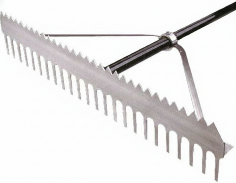 Double-Play Rake 36-inch for leveling and grooming baseball and softball infields