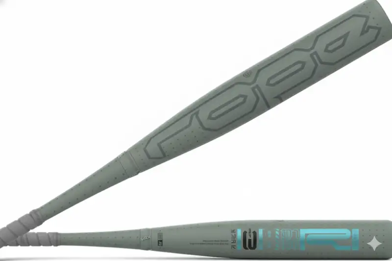 Easton 2025 Rope BBCOR balanced composite bat delivering bat speed and barrel control for contact-first high school hitters whose game demands full zone coverage and consistent contact.