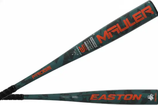 Easton 2025 Tango USSSA Baseball Bat displayed showing its two-piece composite construction and balanced swing weight design for contact-first players.