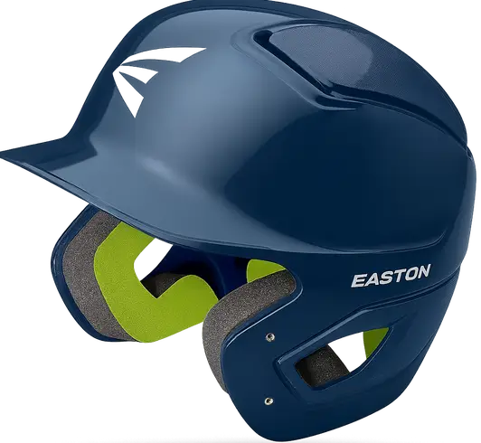 Easton CYCLONE Batting Helmet with dual ear ABS thermoplastic shell and dual-density foam liner delivering bilateral certified protection across the full tee ball through adult player size range.