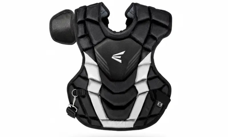 Easton Gametime catcher chest protector built for developing players with lightweight protection and adjustable fit.