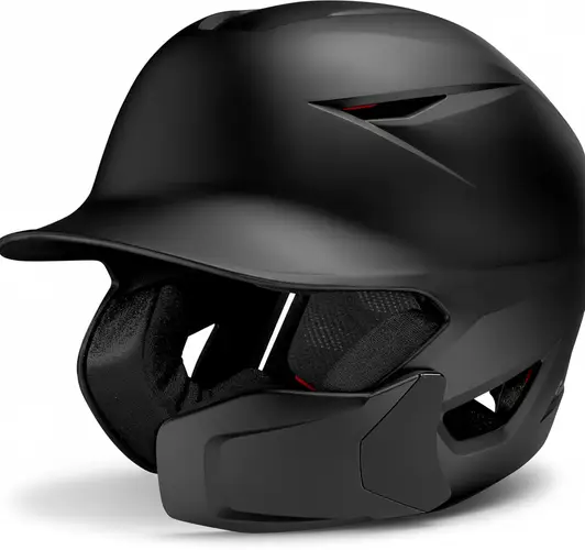 Easton PRO MAX Baseball Batting Helmet displayed showing its premium shell construction and advanced ventilation system design.