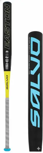 Easton Easton | Salvo Slowpitch Softball Bat displayed showing the Easton flagship slowpitch composite construction.