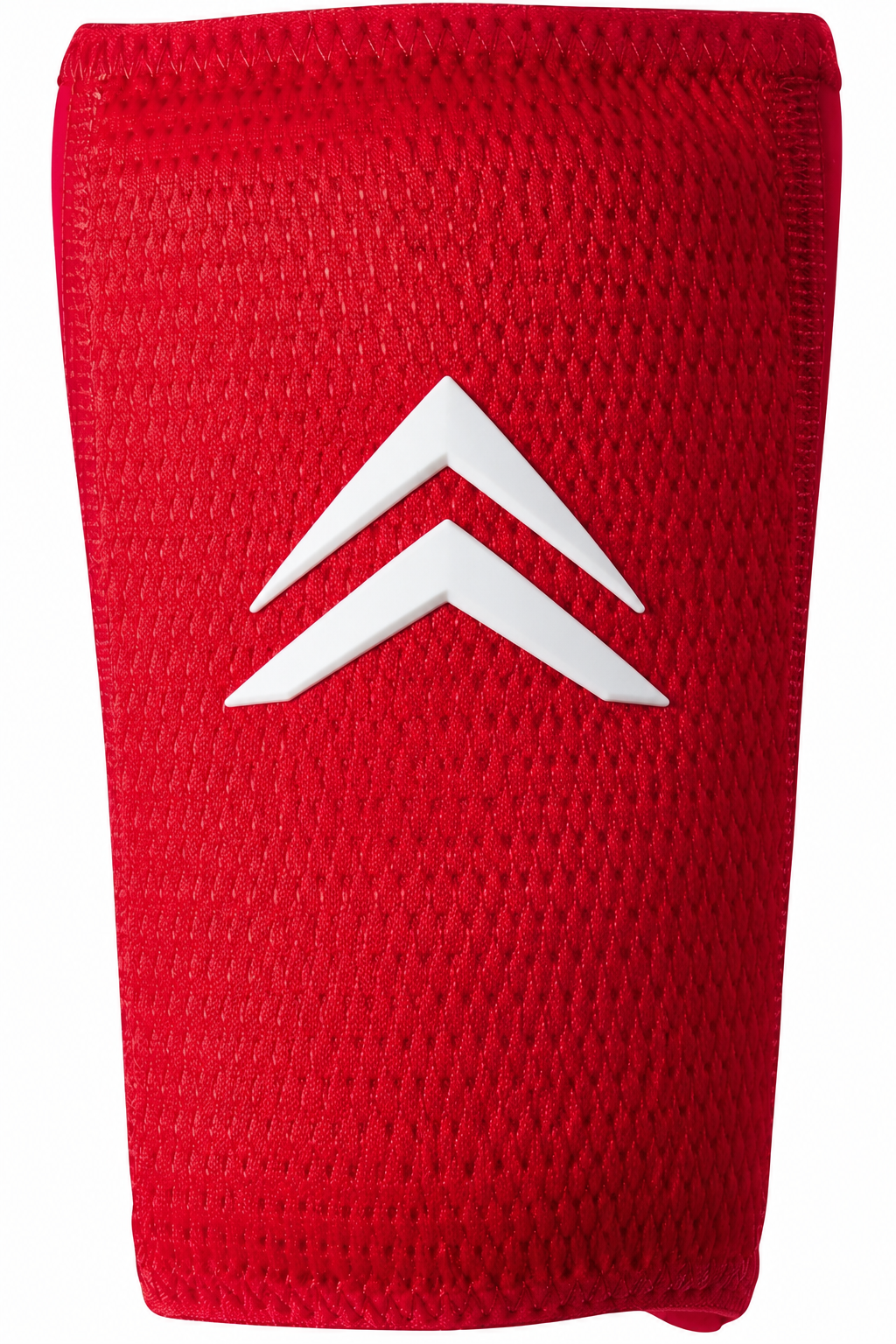 Wrist guards with white logo for baseball players and catchers.