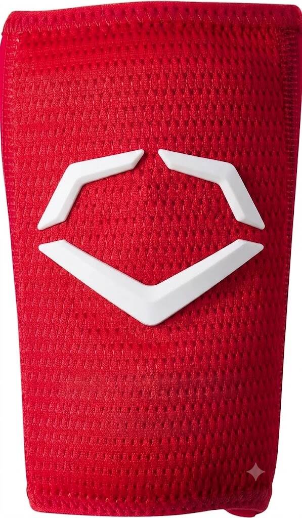 EvoShield Pro-SRZ 2.0 black neoprene wrist guards with white logo for baseball players and catchers.