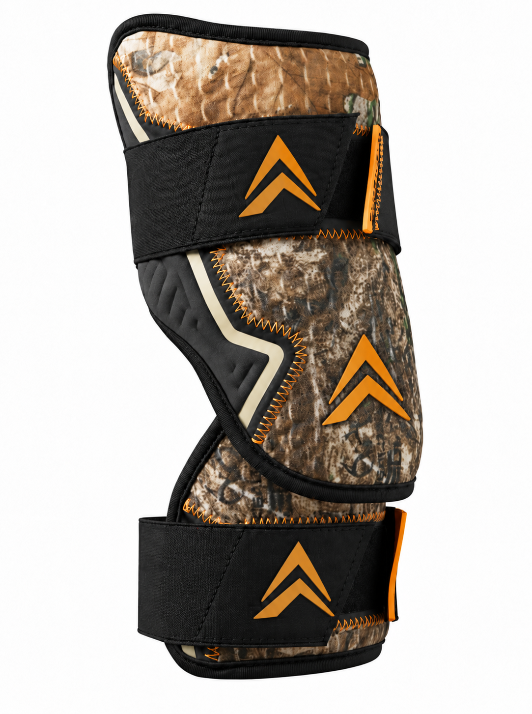 Baseball elbow guard by EvoShield, in camo with a two-piece design.
