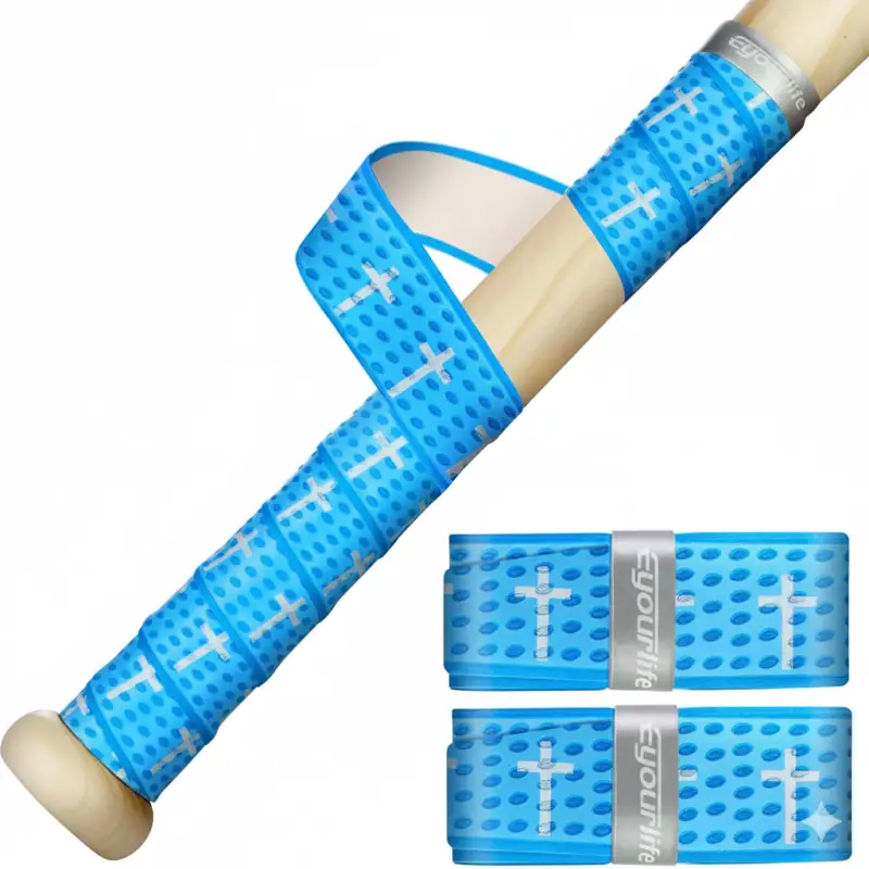 Eyourlife 2-Pack Baseball Bat Grip Bat Wraps with cushioned texture and easy installation for baseball and softball bats