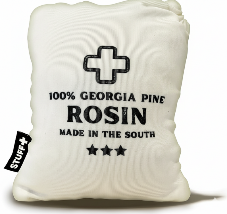 Rosin bags for improved grip in dry or humid conditions