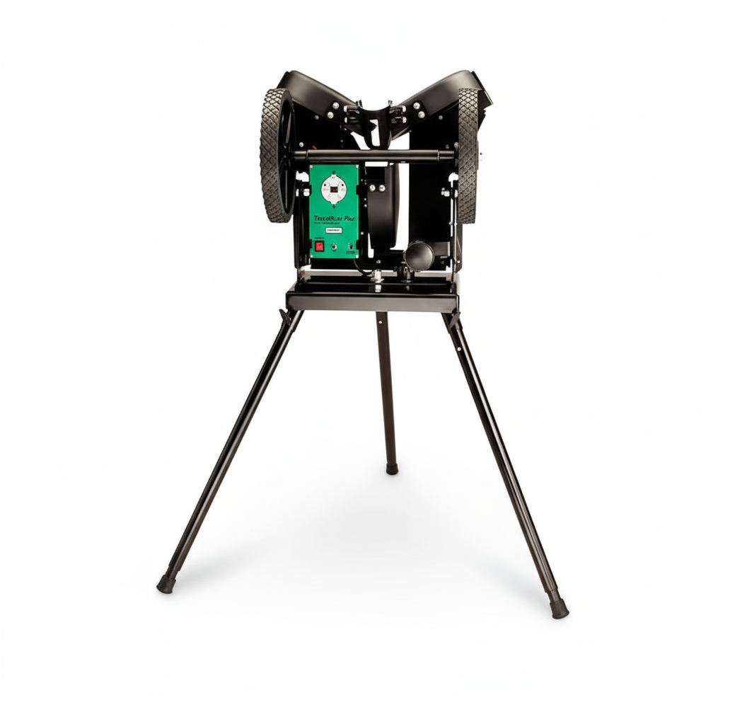 Baseball and softball pitching machines for accurate and consistent training