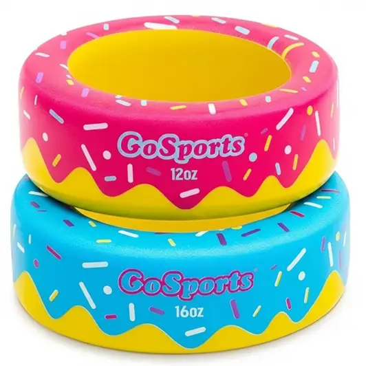 GoSports Baseball and Softball Bat Donuts 2 Pack in durable rubber construction delivering reliable 16 oz warm-up resistance for players and programs who want dual coverage without a separate purchase.