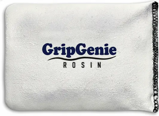 GoSports Rosin Bag shown against a white background displaying its round construction and durable woven fabric surface.