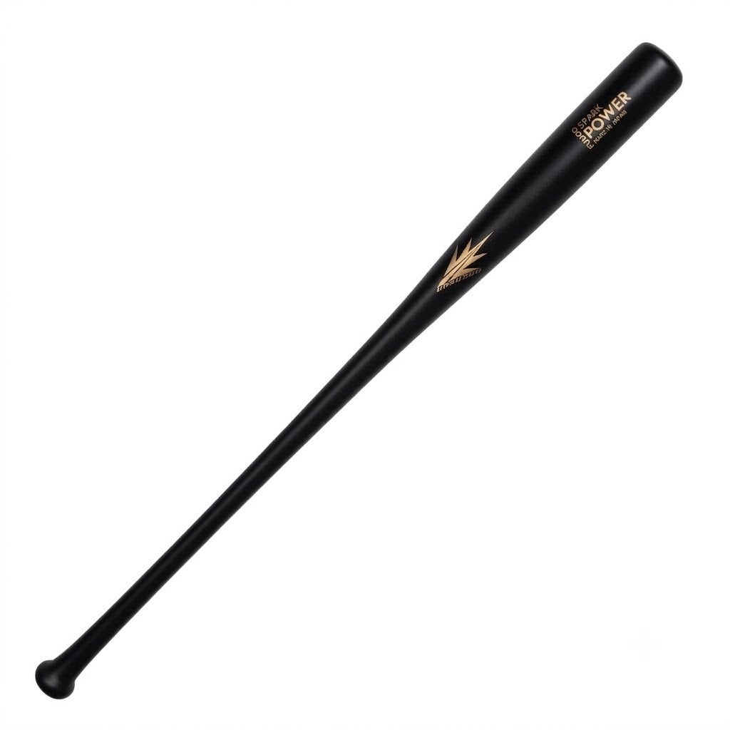 HAKUSOH Wood Fungo Baseball Bat in natural wood with the HAKUSOH logo, a lightweight fungo for infield and outfield practice.