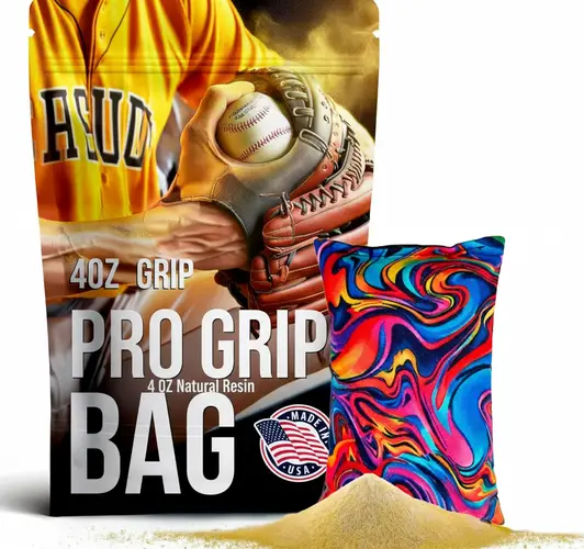HYZER HOUND DISCS Rosin Bags in standard format with disc sports grip formulation for grip-conscious competitive players exploring alternatives to standard baseball-specific rosin options.