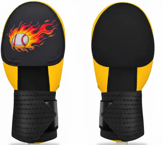 JIJI&ZEZE Baseball Sliding Mitt with rigid shell construction and adjustable wrist strap system for reliable headfirst slide hand protection at an accessible price point.