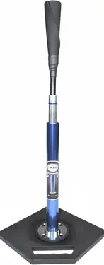 Jugs T Pro Style Batting Tee displayed showing its heavy base design and flexible rubber stem construction.