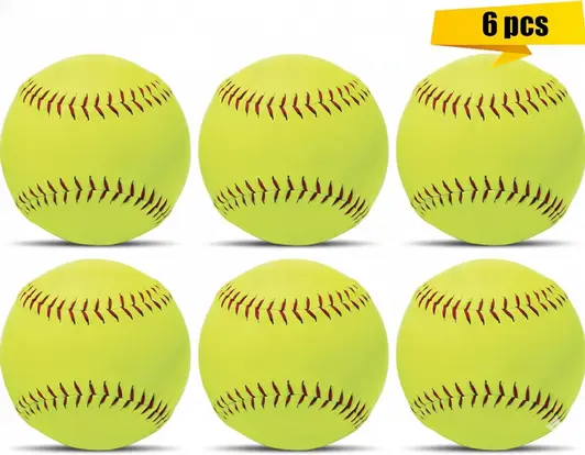 KRTOYUST Softball Ball 11-inch and 12-inch Official Size Softballs with dual-format coverage for multi-format programs and players who need official size compliance across both youth and adult fastpitch size standards.