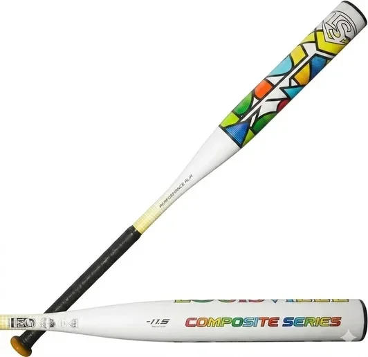 Louisville Slugger 2025 Diva fastpitch softball bat delivering Louisville Slugger's accessible construction and brand engineering quality for developing fastpitch players below the premium composite tier.