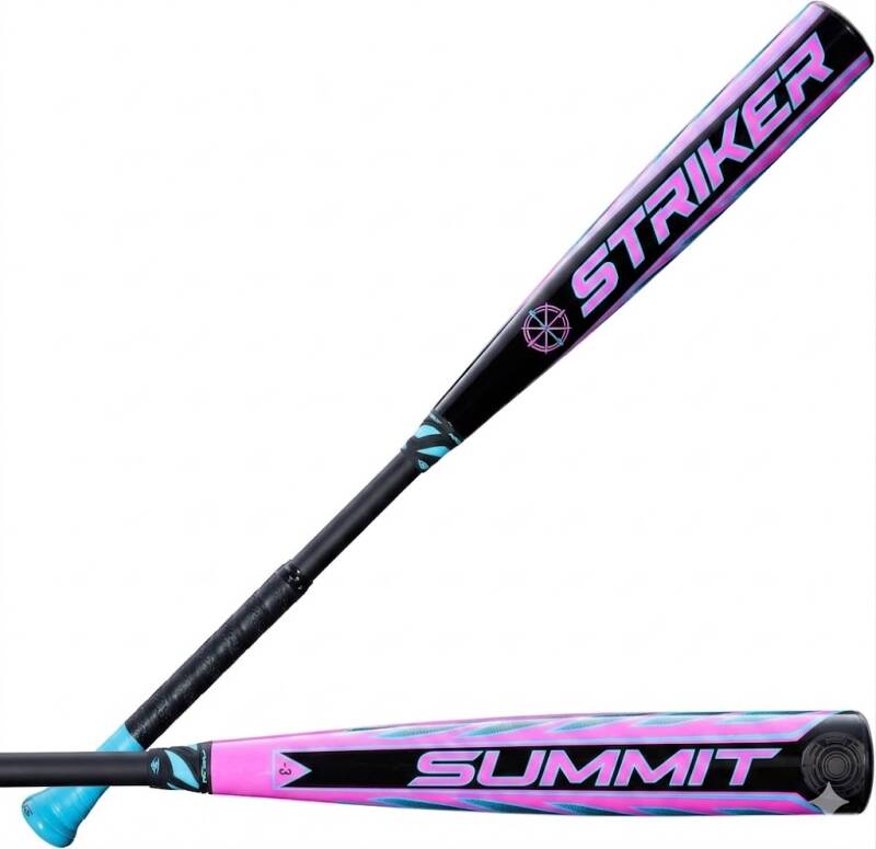 Louisville Slugger 2026 Atlas Hybrid BBCOR Baseball Bat displayed showing its two-piece hybrid alloy barrel and composite handle construction.