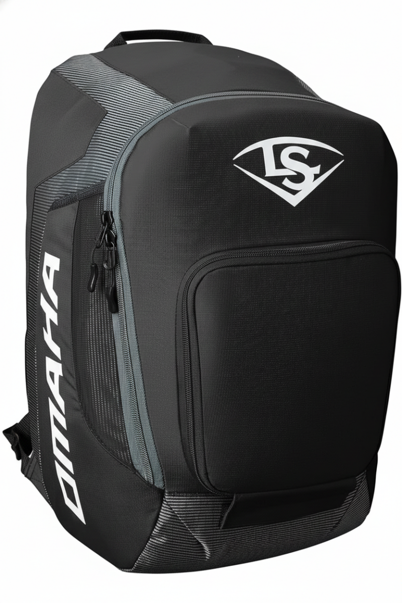 Louisville Slugger Omaha Stick Pack bat bag backpack designed for baseball and softball players carrying multiple bats