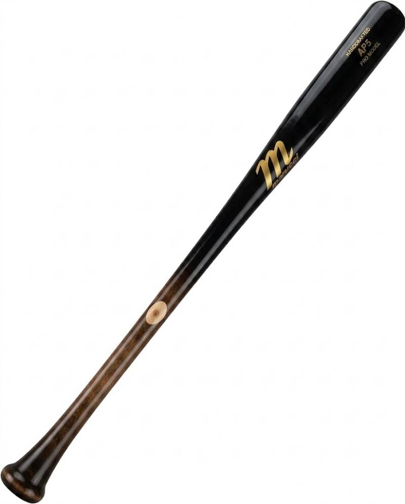 Marucci Albert Pujols AP5 Pro Maple Wood Baseball Bat in maple with the Marucci logo, built on the AP5 turn model.
