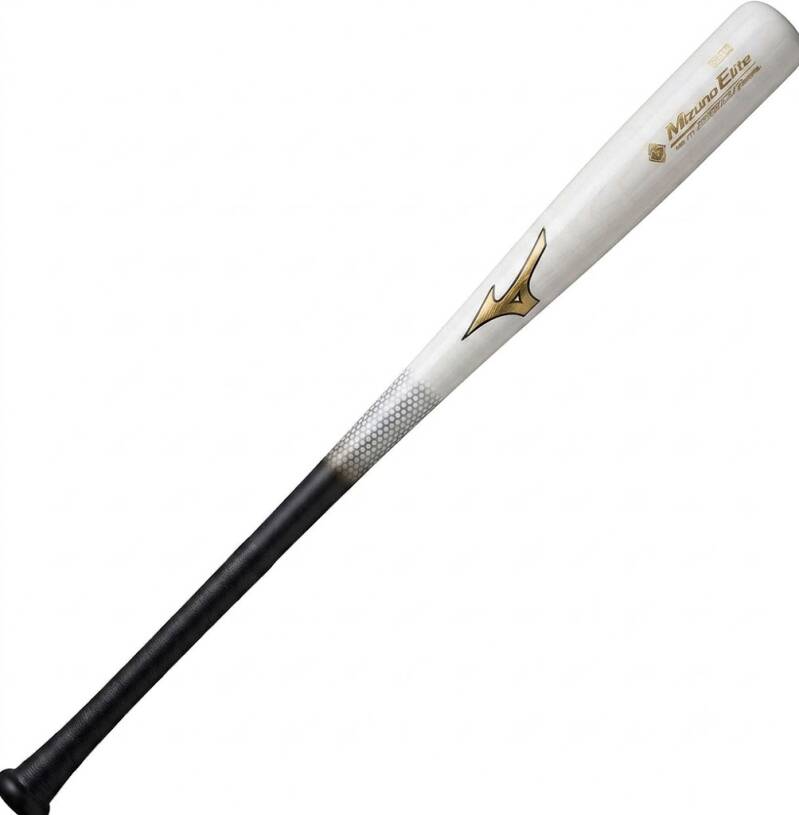 Mizuno 340462 Bamboo Elite Classic MZE 271 Baseball Bat in natural bamboo with the Mizuno logo, built on the pro-style 271 turn model.