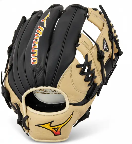 Mizuno Franchise Baseball Glove displayed showing its quality leather construction and competitive position-specific pocket design.