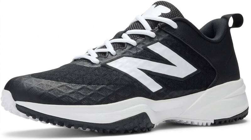 New Balance Men's FuelCell 4040 V8 Turf-Trainer displayed showing its FuelCell midsole and turf-specific rubber outsole construction on a neutral background.