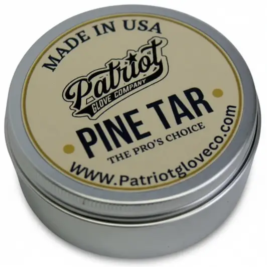 Patriot baseball bat pine tar sticky hand grip for stronger handle tack and swing control