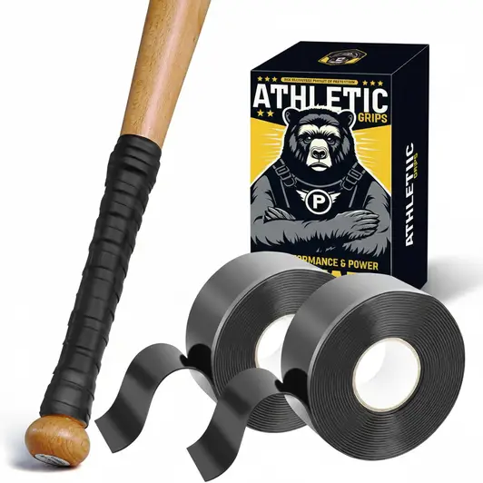 PHIXBEAR baseball bat grip tape 1.1mm with durability-focused construction targeting the wear failure points that standard tape hits under high-volume competitive use for intensive practice and game schedules.