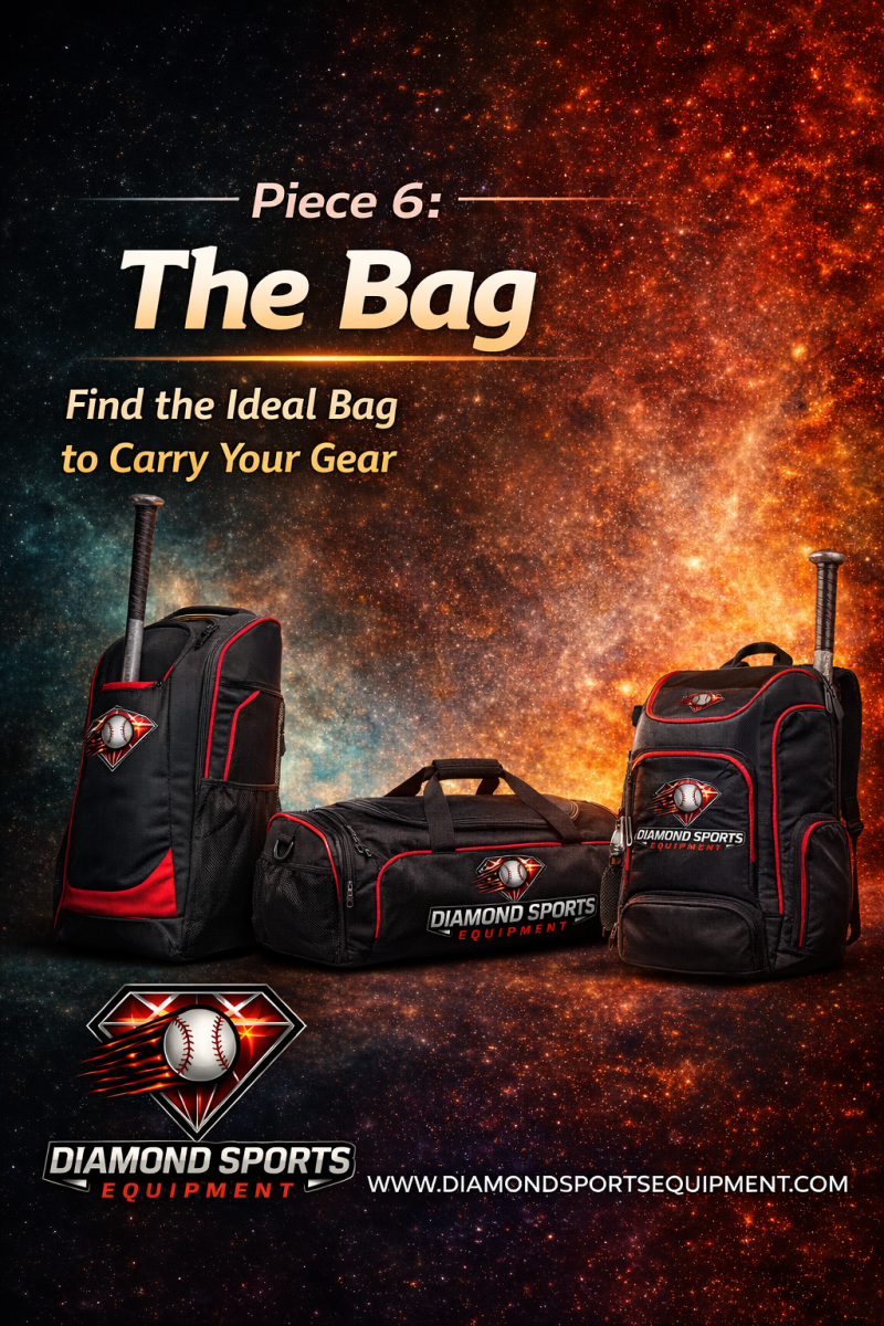 Piece 6 baseball equipment bags gear storage guide with multiple bat bags and backpacks