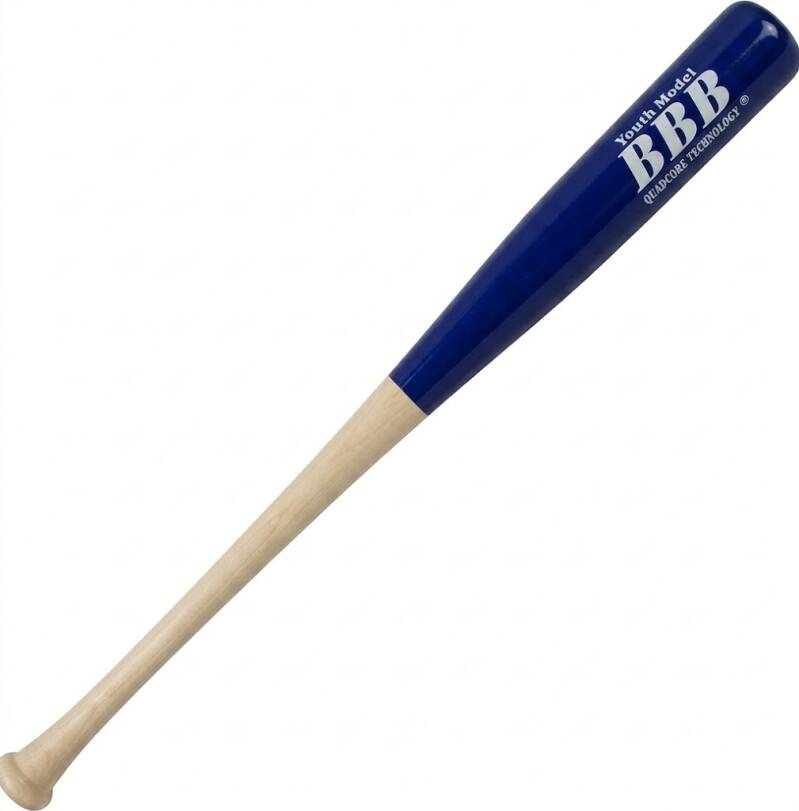 Pinnacle Sports Equipment INC. Youth Durable Bamboo Baseball Bat showing its durable bamboo construction.
